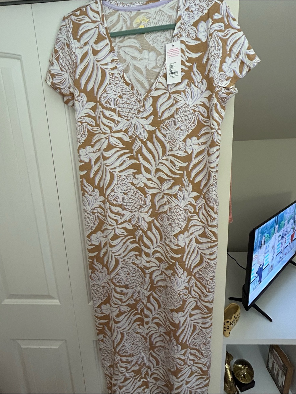 NWT Etta Maxi Dress size XL Rattan Bon Vivants